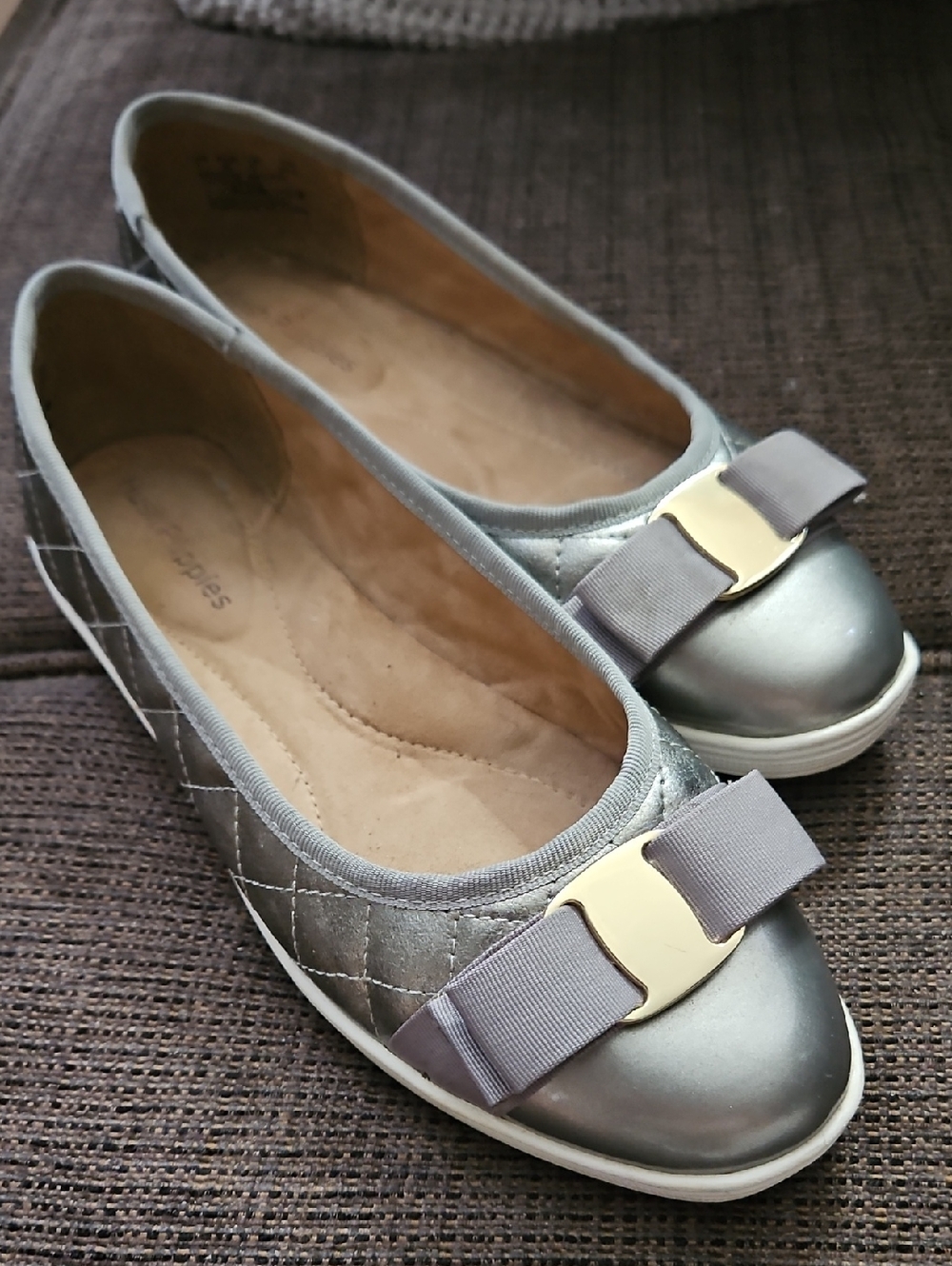 Hush Puppies Soft Style Faeth Ballet Flats Shoes Size 7